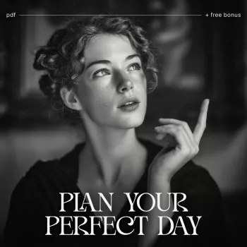 Focus & Energy: Plan Your Perfect Day | Printable Daily Routine Checklist | How to Plan Your Day for Focus and Energy