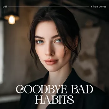 Goodbye Bad Habits: Your Action Checklist | Digital Habit Tracker & Guide | Learn How to Break Bad Habits for Good