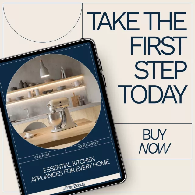 Essential Kitchen Appliances for Every Home – Printable Checklist for Choosing the Right Kitchen Tools | Smart Home Setup Guide for Beginners & Upgrades