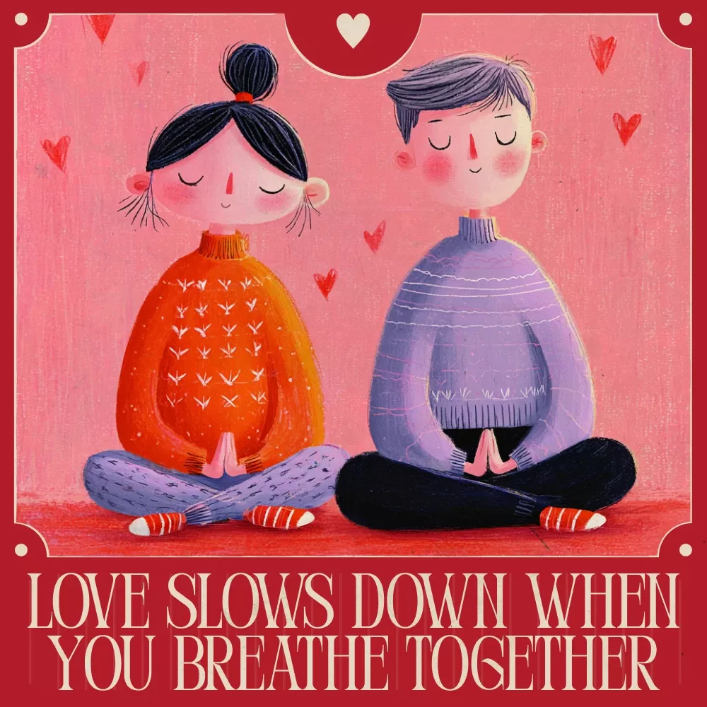 Love Slows Down When You Breathe Together – Valentine’s Day Couples ...