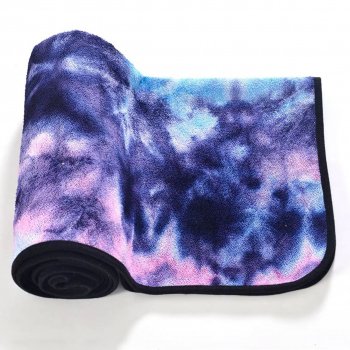 Non-Slip Yoga Towel Mat – Comfortable Soft Exercise Fitness Mat for Pilates & Gym