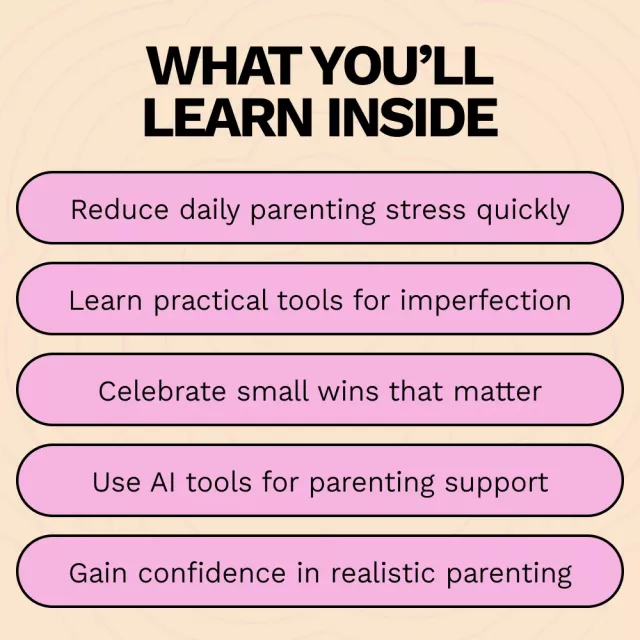Parenting Without Perfection: A Practical Guide on How to Let Go of Perfect Parenting and Embrace Imperfections with AI Support