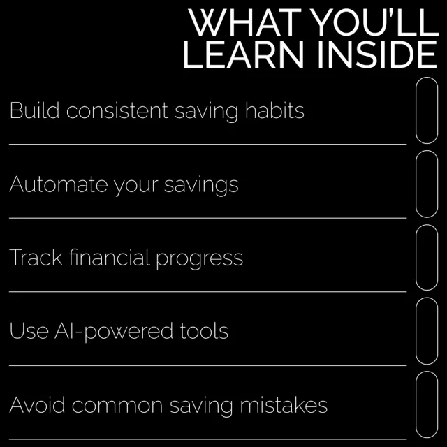 Building Strong Saving Habits for Financial Success: A Practical Guide to Achieving Your Financial Goals
