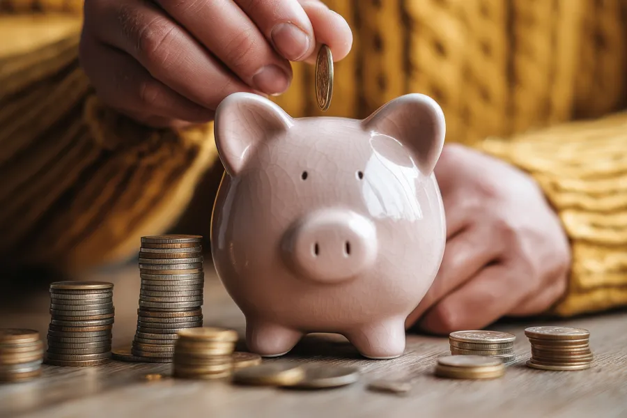 how to save money each month