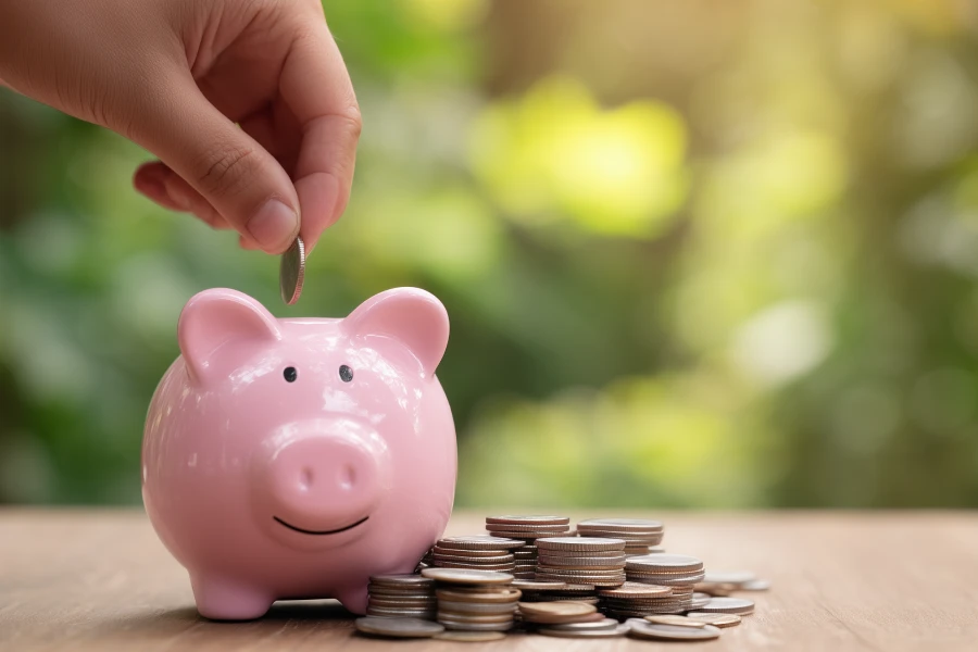 how to save money each month