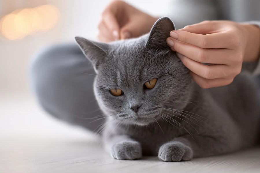 how to correct cat behavior