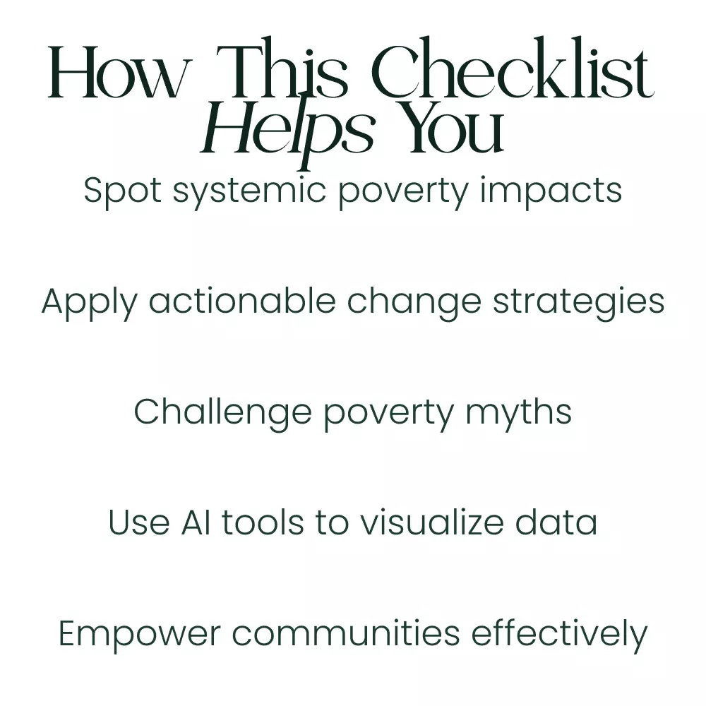 Structural Poverty Action Checklist – Digital Guide to Understanding and Tackling Structural Poverty