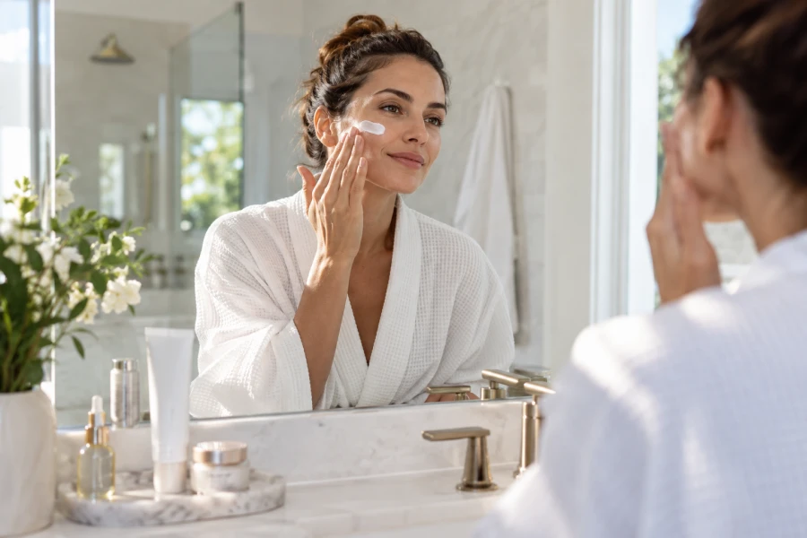 daily sunscreen routine