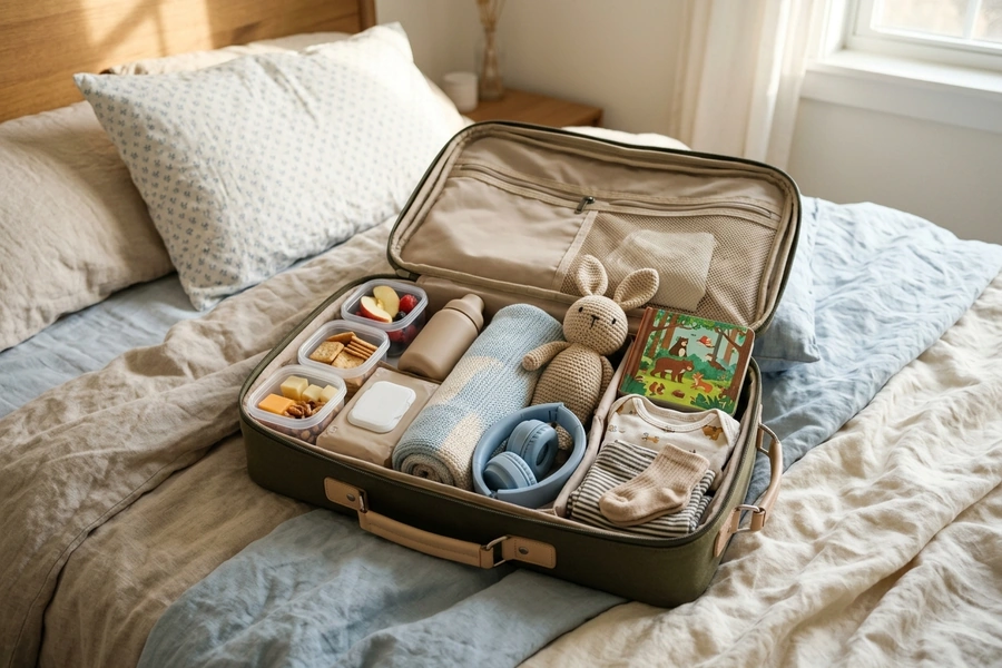 Flying with kids without the chaos