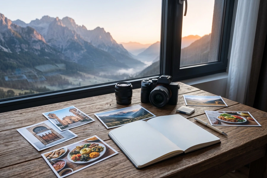 Start a travel blog with a clear plan