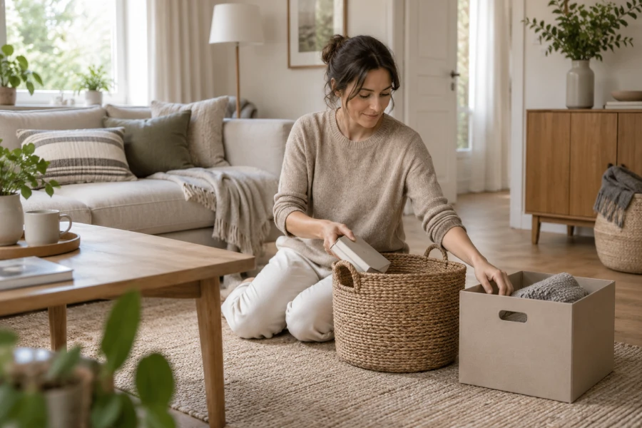 room by room decluttering